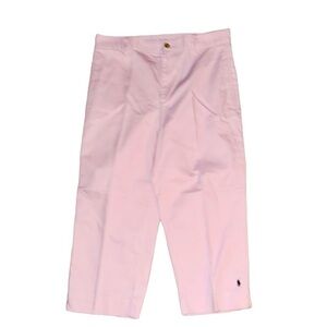 Vintage Ralph Lauren Sport Pale Pink Cropped Pants Women’s Size 10​
